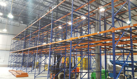 Food Distribution Facility Case Study - Mezzanine Distributors