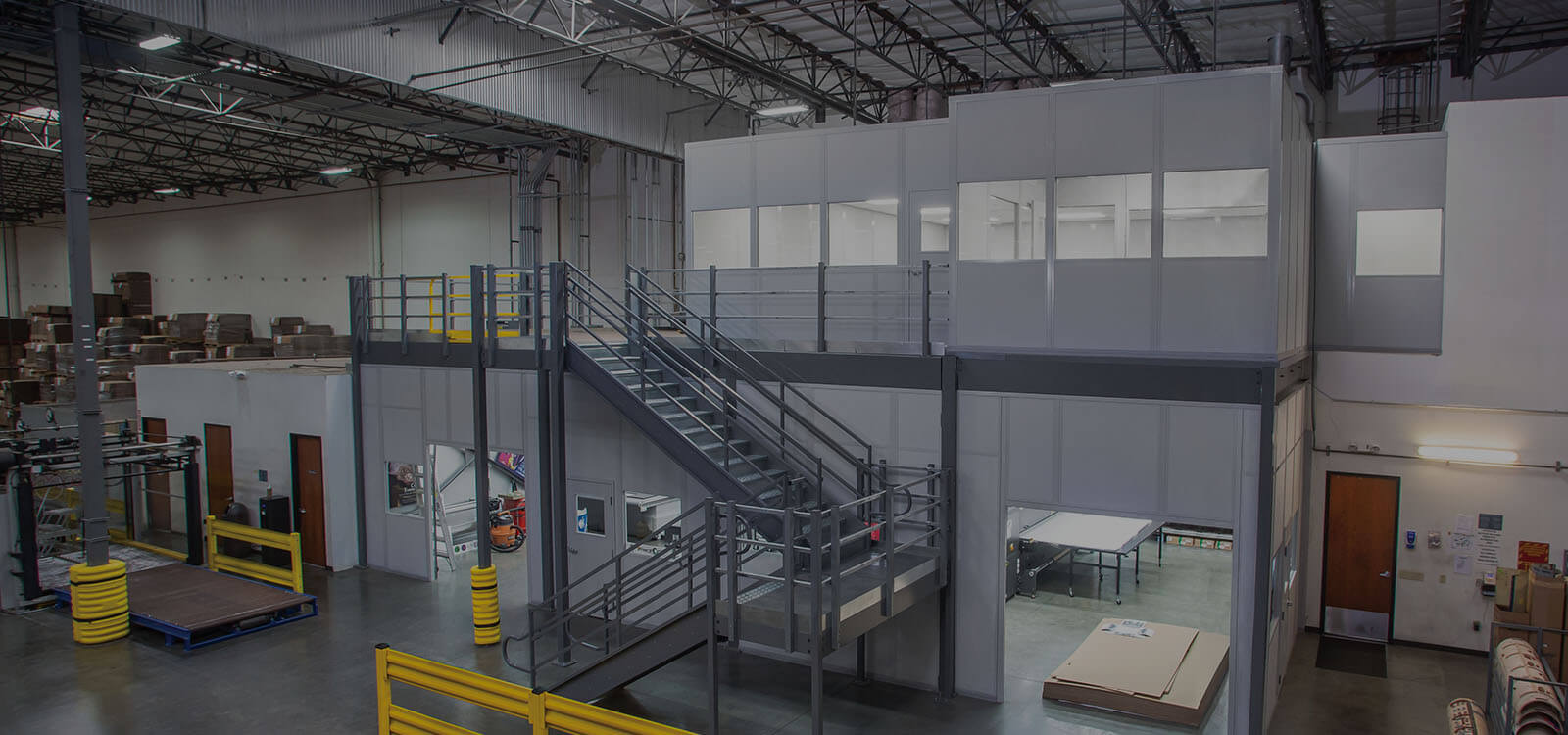 Warehouse Modular Office Design and Installation